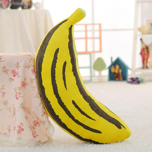 1pc 30-100cm 2 Patterns Real life fruit pillow Banana Corn pillows Plush stuffed vegetable cushion Soft fabric Child's Xmas gift